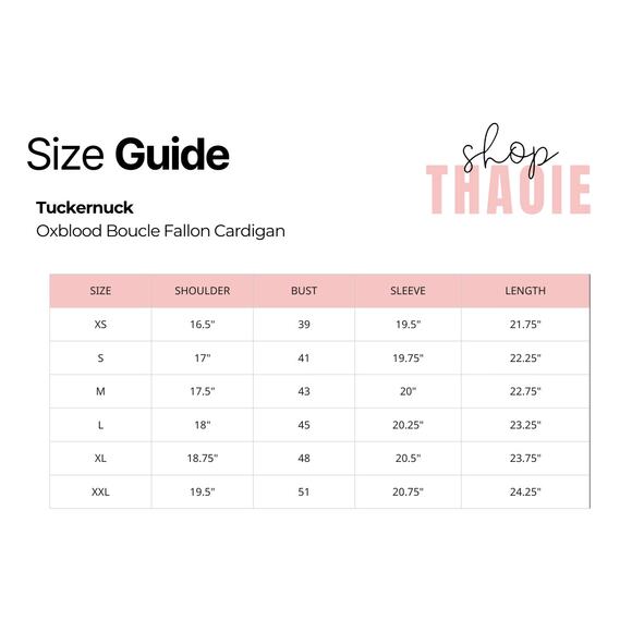 TUCKERNUCK Oxblood Boucle Fallon Cardigan Size XL NWT Retail $248 Tuckernuck - Picture 3 of 6